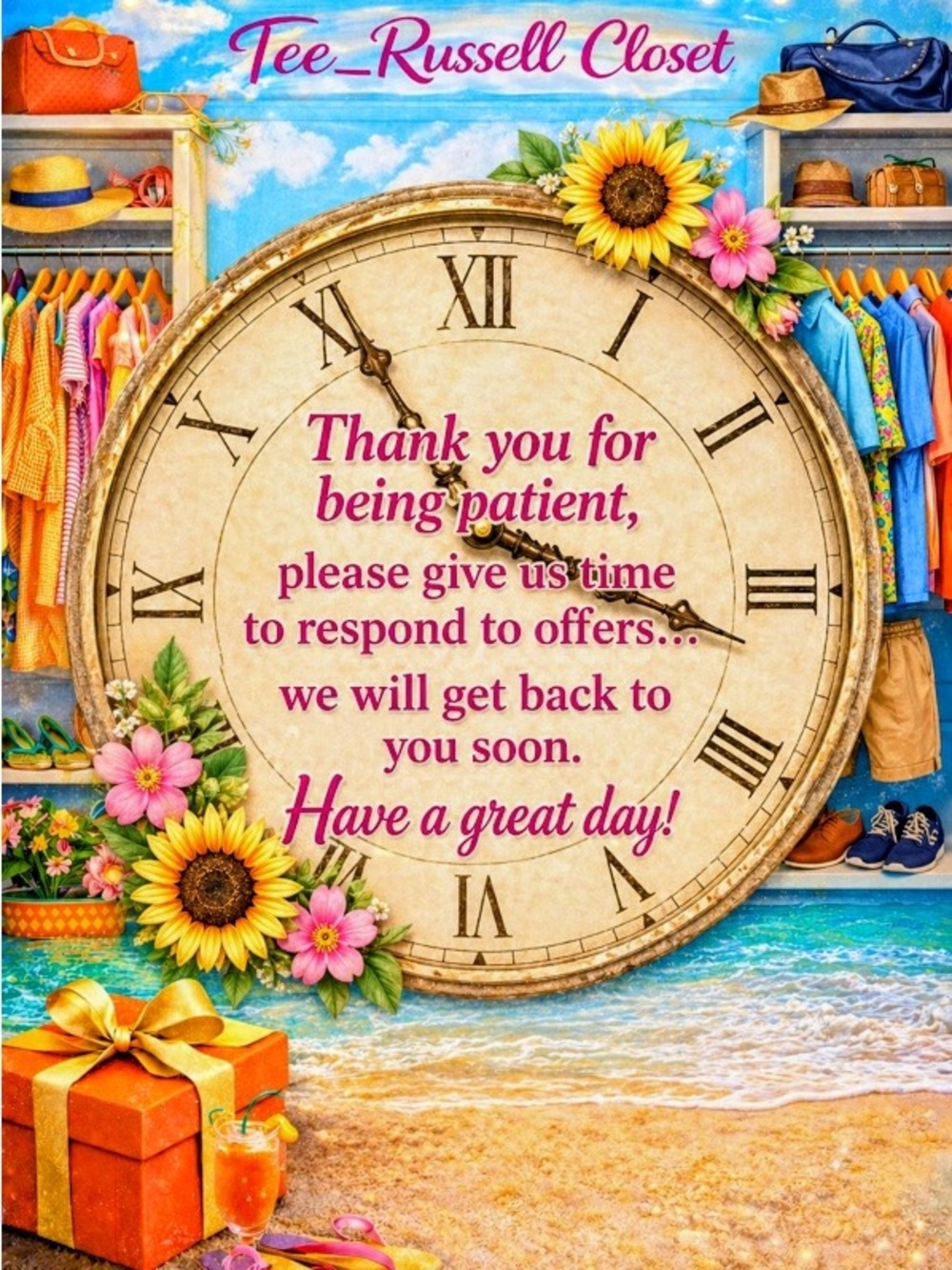 Please Give Time For Response 
Thank You In Advance!